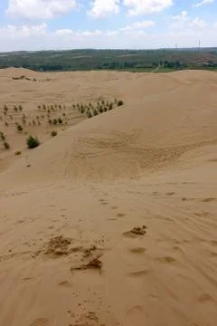 Dune in China Stock Photos