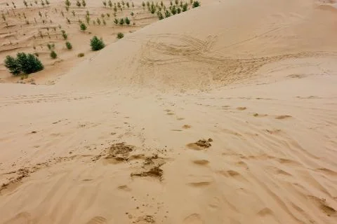 Dune in China Stock Photos