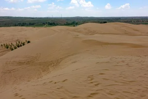 Dune in China Stock Photos