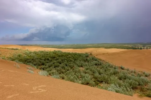 Dune in China Stock Photos