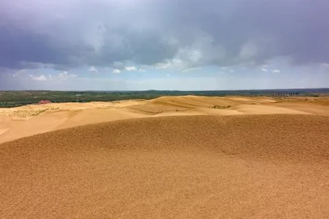 Dune in China Stock Photos