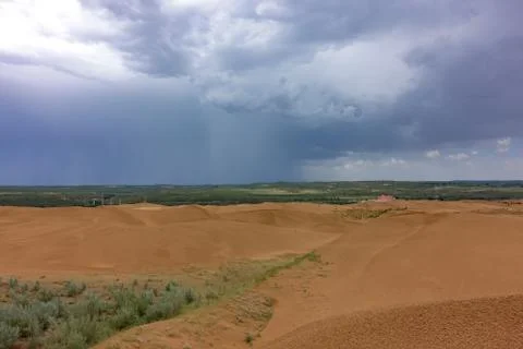 Dune in China Stock Photos