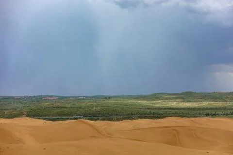 Dune in China Stock Photos