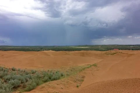Dune in China Stock Photos