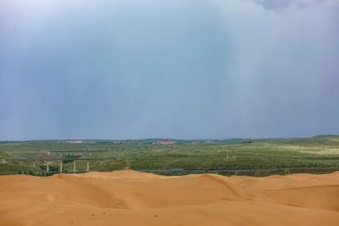 Dune in China Stock Photos