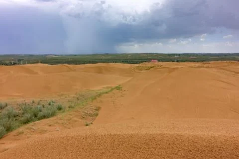 Dune in China Stock Photos