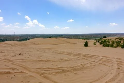 Dune in China Stock Photos