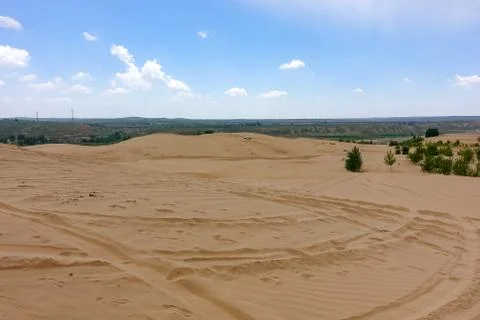 Dune in China Stock Photos