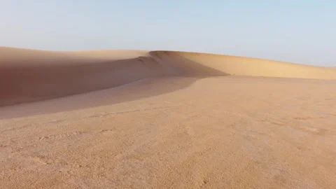 Dune in the desert Stock Footage 247797495