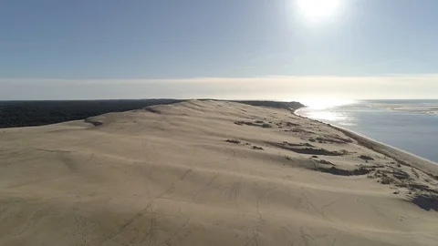The "Dune du Pilat" Stock Footage 87824441