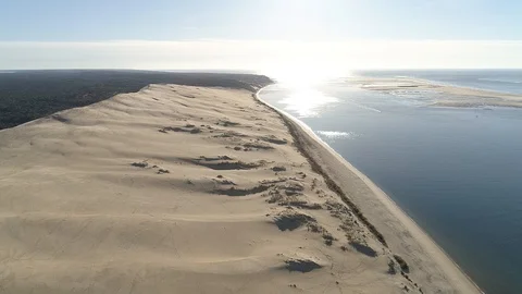 The "Dune du Pilat" Stock Footage 87824759