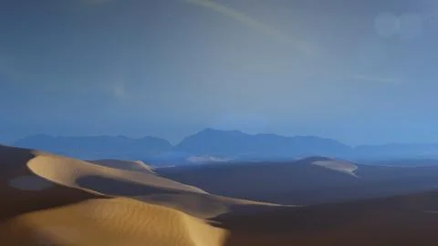 Dune Night 03 Stock Photos