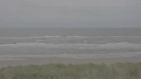 From Dune to Ocean - 02 Shots LOG Stock Footage 161015753