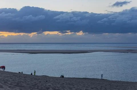 Dune of Pilat, France Stockfoto's