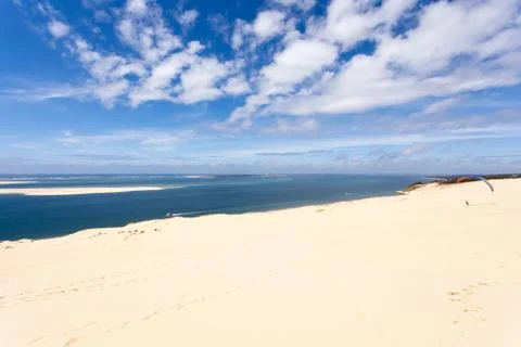 Dune of Pilat Stock Photos