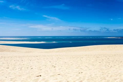 Dune of Pilat Stock Photos