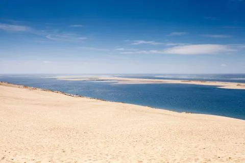 Dune of Pilat Stock Photos