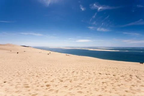 Dune of Pilat Stock Photos