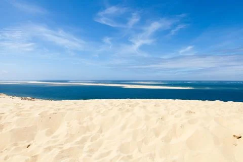 Dune of Pilat Stock Photos