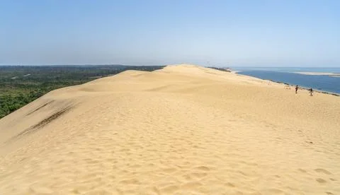 Dune of Pilat Stock Photos