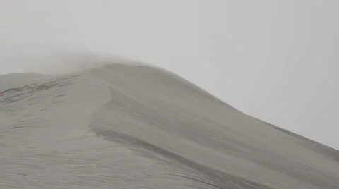 Dune wind, sandstorm SLOG Stock Footage 56500677