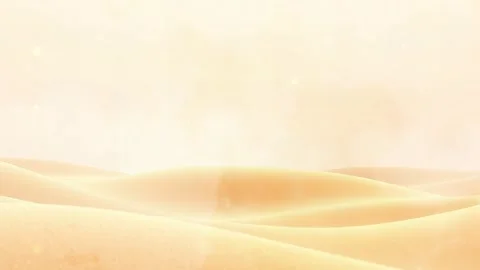 Dunes Abstract: An arid scene of bright sand dunes and golden light Video stock 317967726