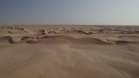 Dunes in the endless Namib Desert Stock Footage 264019961