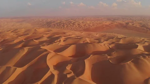 Dunes of liwa desert Stock Footage 98159166