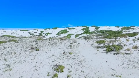 Dunes in Punta De Choros Stock Footage 123243433