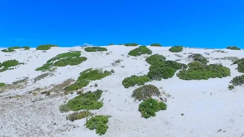 Dunes in Punta De Choros Stock Footage 123243491
