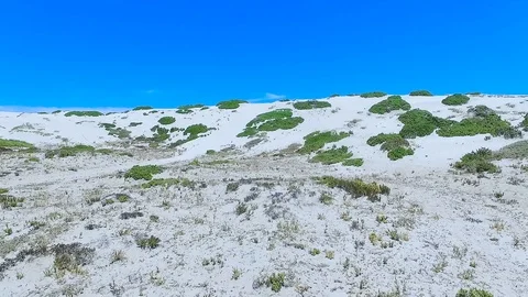 Dunes in Punta De Choros Stock Footage 123243492