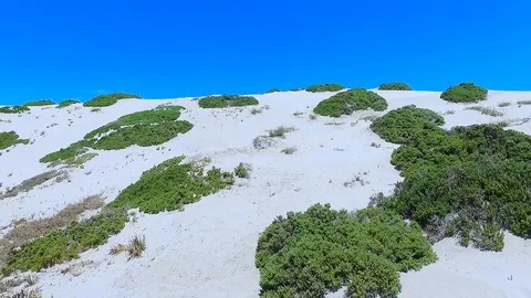 Dunes in Punta De Choros Stock Footage 123243571