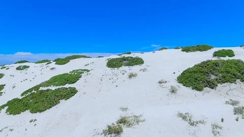 Dunes in Punta De Choros Stock Footage 123243578
