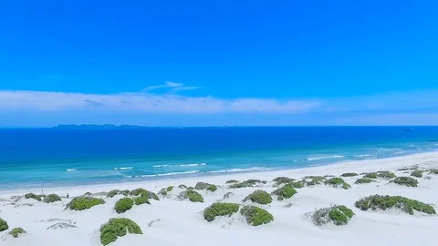 Dunes in Punta De Choros Stock Footage 123243680