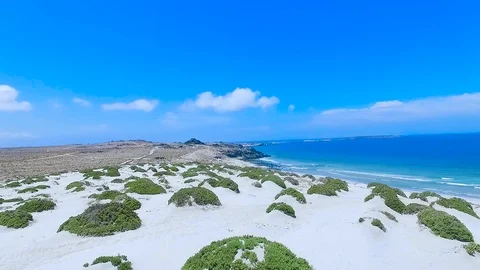 Dunes in Punta De Choros Stock-Footage 123674543