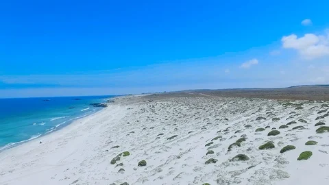 Dunes in Punta De Choros Stock-Footage 123677183