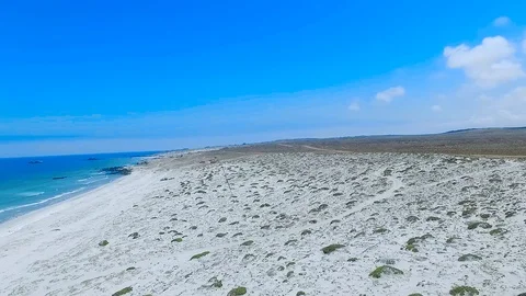 Dunes in Punta De Choros Stock-Footage 123678047
