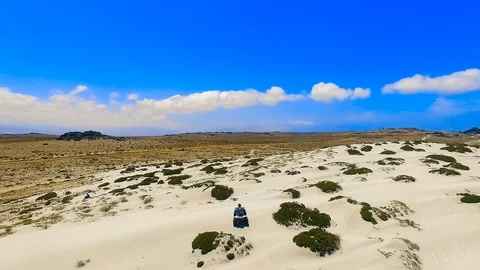 Dunes in Punta De Choros Stock-Footage 123737790