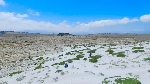 Dunes in Punta De Choros Stock-Footage 123737928