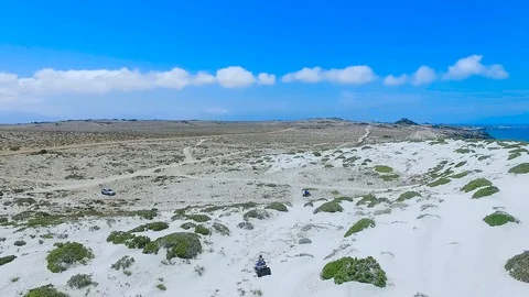 Dunes in Punta De Choros Stock-Footage 123737936