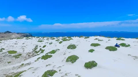 Dunes in Punta De Choros Stock-Footage 123738022
