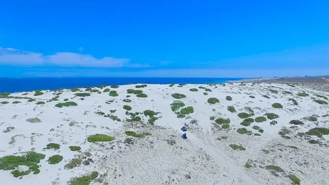 Dunes in Punta De Choros Stock-Footage 123738059