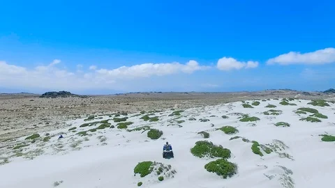 Dunes in Punta De Choros Stock-Footage 123738083