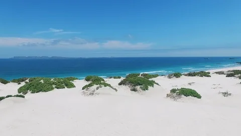 Dunes in Punta De Choros Video stock 124621506