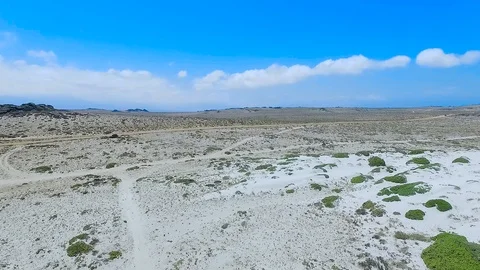Dunes in Punta De Choros Video stock 124621532