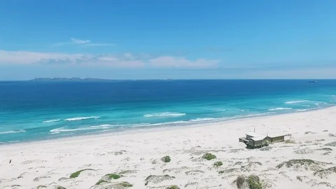 Dunes in Punta De Choros Video stock 124621560