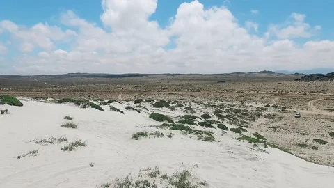 Dunes in Punta De Choros Stock Footage 124621586