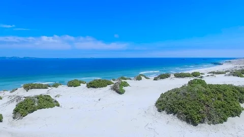 Dunes in Punta De Choros Video stock 124621617
