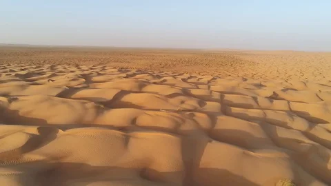 Dunes of Sahara desert Stock Footage 129360783