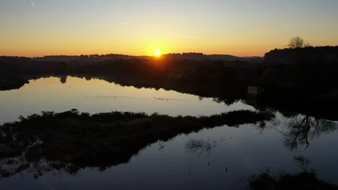Dunes sunrise 3 Stock Footage 124640229